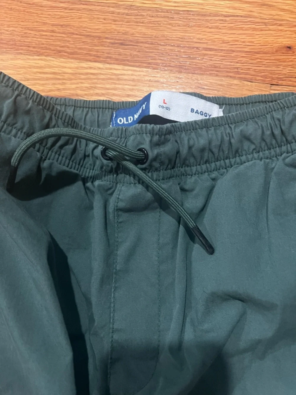Kids Cargo Jogger Pants - Green and Brown 2 Pairs